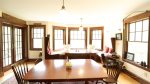 Dining Room table and Nook in Large Private Waterville Home